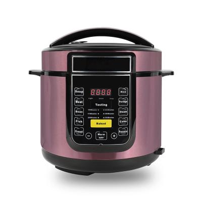 China Best Digital 4L 5L Hotel National Multifunctional Automatic Stainless Steel Inner Pot Electric Pressure Cooker for sale