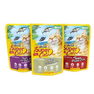 China Food DQ PACK CHINA Supplier Retort Pouch Pet Food Packaging Aluminum Material Stand Up Pouch for sale