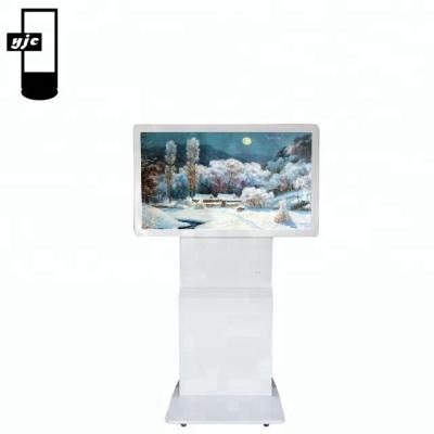 China 49 inch indoor indoor lcd display 360 degree rotating advertising player android lcd display with built-in android for sale