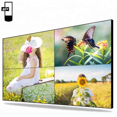 China Indoor LCD With All In One Loop Panel 1.7mm Bezel Controller 4x4 Ultra Narrow Video Wall Processor 3x3 for sale