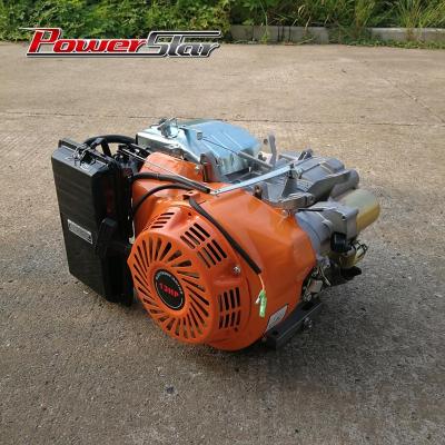 China Half Model GX390 13hp Air Cooled Gasoline POWERSTAR HONDA Engine 188F 4 Stroke for sale