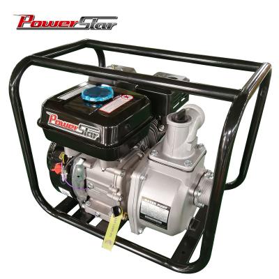 China Other POWERSTAR 2 inch 50mm fuel pump machine price, 4 stroke fuel water pump WP20X, manual water pumps for sale