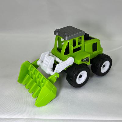 China Promotional Cheap Plastic Truck Set Inertia Car Friction Toy Educational Farmer Model For Sale for sale