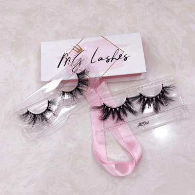 China 2020 Hot selling natural soft false lashes3d mink eyelashes 3d 25mm mink eyelashes wholesaler for sale