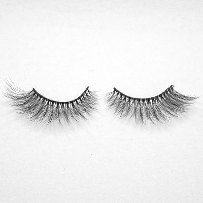 China Premium Natural Look 3d Eyelashes Natural Soft Classic Design Silk False Eyelashes Premium Silk False Eyelashes for sale