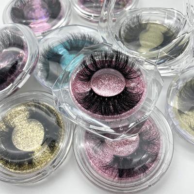 China 16mm high quality silk 3d eyelashes faux mink fur cheap natural soft lashes wholesale for sale