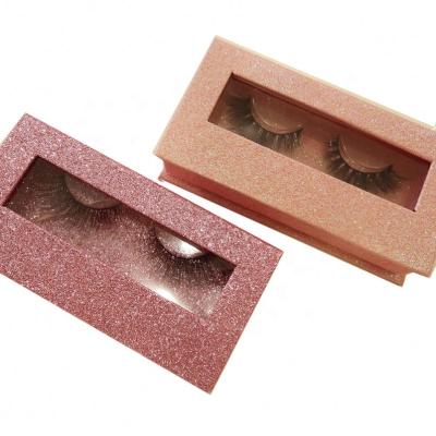 China Seashine Natural Soft Person Lashes Faux Mink Lashes With Box Private Label for sale