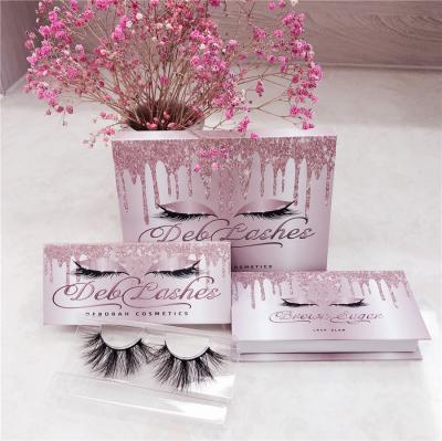 China Natural Soft 3D Mink Eyelashes Private Label For Make Up for sale