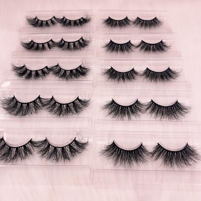 China False Feather 3d Mink Eyelashes With Eyelash Packaging Box for sale