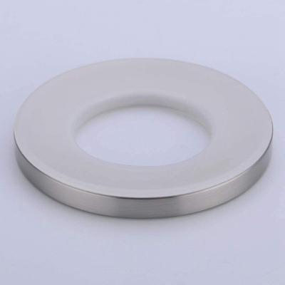 China Chromierte Waschbecken-Zusatz-silberne Schiff-Wanne, die Ring For Home Bathroom anbringt zu verkaufen