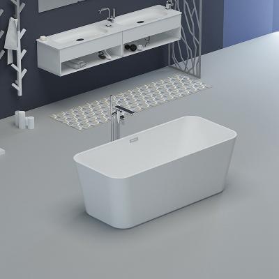 China Stand Alone Acrylic Soaking Tub 160x75x56cm 5 Years Warranty en venta