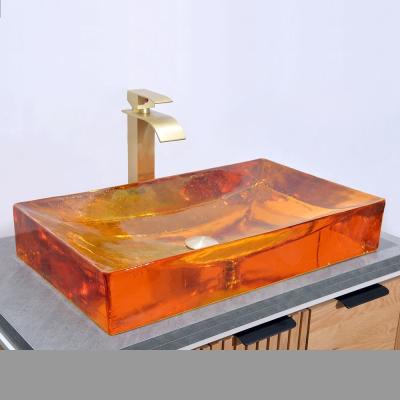 China Modern Glass Sink Bowl With CUPC Certificate 1 Hole 5 Year Warranty zu verkaufen