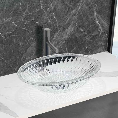 China Elegant Countertop Bathroom Sinks With Smooth Finish Modern And Functional zu verkaufen