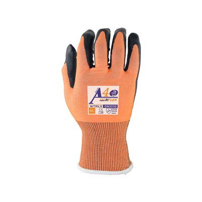 China EN388 Flexible Bulk Nitrile Coated Dipped Universal Light Duty Construction Safety Gloves Gardening Working Guantes for sale