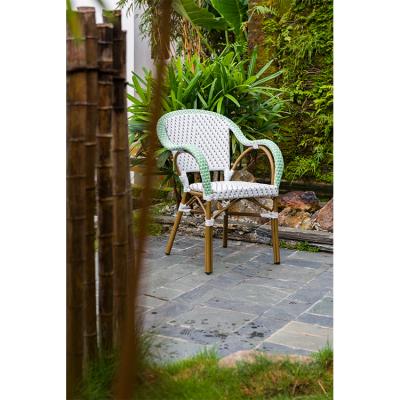 China Water Proof Outdoor Lounge Chair Rattan Dining Chair Aluminum Outdoor Garden Furniture Factory Direct Sales for sale