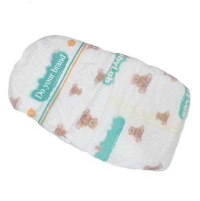 China Printed Cotton Baby Diaper Wholesale Disposable Soft Ultra Thin Breathable Baby Diaper Manufacturer From China for sale