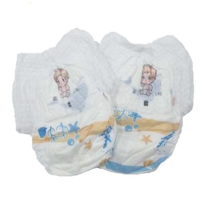 China Factory Sale Various Printed Widely Used Baby Pull Up Pants Diapers for sale