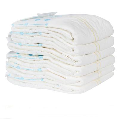 China Factory supply printed breathable cheap disposable adult diaper for elderly for sale