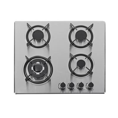 China Household Tempered Galss Commercial Sabafu Burners Knob Control Natural Gas Stove for sale