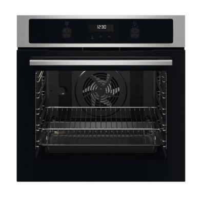 China Household Large Capacity Baking and Roasting Embedded Installation Black Glass Single Multifunctional Oven for sale