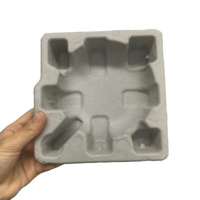 China Recyclable Manufacturing Pulp Tray With Insert Packaging Biodegradable Shipping Tray for sale