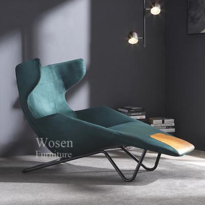 China Foldable Nordic Leisure Accent Chair Sofa Armchair Lazy Single Lounge Living Room Sofa Chairs for sale