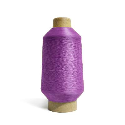 China Anti-Bacteria Wholesale Custom 100% Polyester Poy Filament Yarn Dope Dyed Polyester Yarn From Madein China for sale