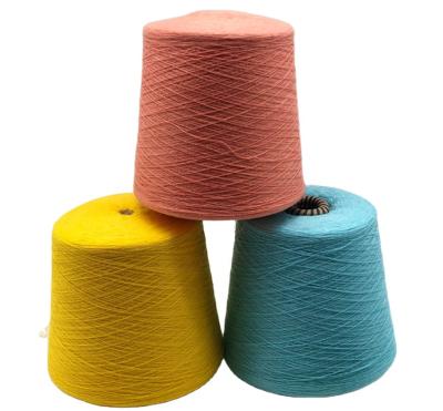 China Sustainable Tending Products Durable Blended 2/32S Milk Fancy Cotton Knitting Yarn For Fabrics for sale