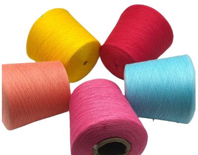 China Factory Price Sustainable Bulky 2/32S Milk Cotton Yarn Wholesale For Knitting And Daily Items for sale