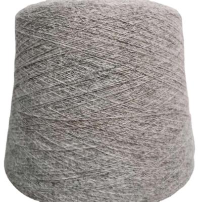 China 1/15NM Long Anti-insects High Colors Proportion Human Hair Multiple Angora 50% Cashmere Blended Yarn for sale