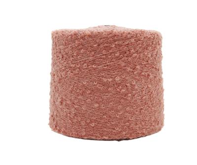 China Antistatic 1/2.3NM Alpaca Wool Yarn Ring Loop Thread Acrylic Blended Yarn for sale