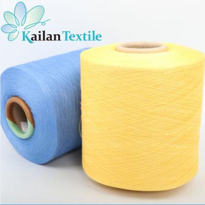 China Anti-pilling 85% 1/24NM Anti-static Viscose 15% Jersey Yarn Knitwear Dyed Nylon Single Yarn for sale