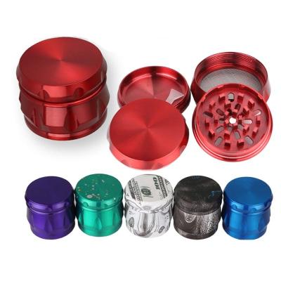 China Drum Shape Electroplate Customize Herb Grinder Wholesale Smoking Accessories Grinder Tobacco Grinder Wholesale zu verkaufen