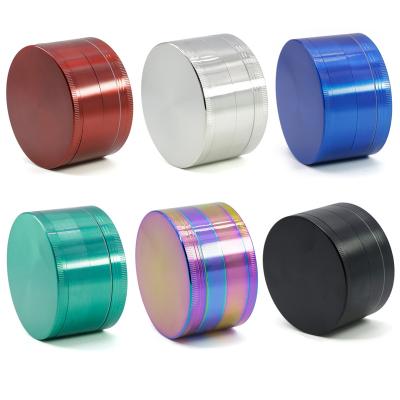 China Colorful Top Selling Spice Grinder Custom Zinc Alloy Material Smoking Tobacco Herb Grinder with Magnetic Closure zu verkaufen