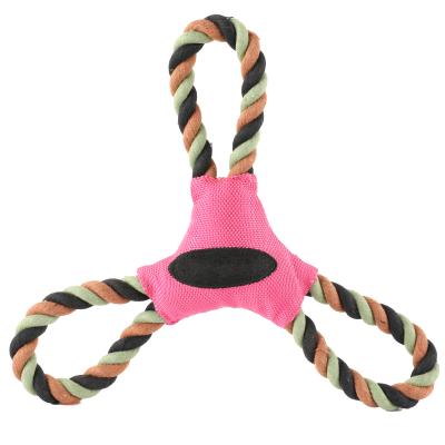 China Sustainable Popular Hot Sale Dog Rope Toy Eco - Friendly Hard Set for sale