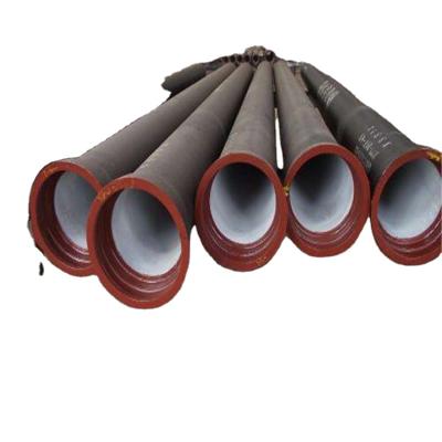 China ISO2531 Pipeline Cement Lined Ductile Cast Iron Pipes K9 For Drinking Water for sale