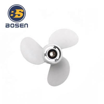 China Aluminum marine propeller 3 blade small boat 6-8hp propeller 6G1-45941-00-EL 6G1-45943-00-EL for yamaha BSYGC008 for sale