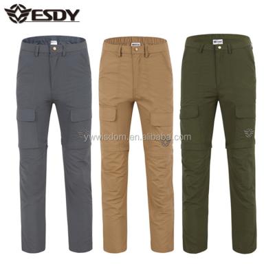 China Combat Dismountable Tactical Pants Long/Short Hunting Breathable Outdoor Camping Pants 7colors for sale