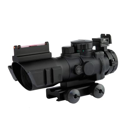 China ESDY 4X32mm 20mm Tactical Fiber Optic Electromagnetic Catapult Dot Sight Scope Red /Green/Blue for Dot Sight Scope D-14 for sale