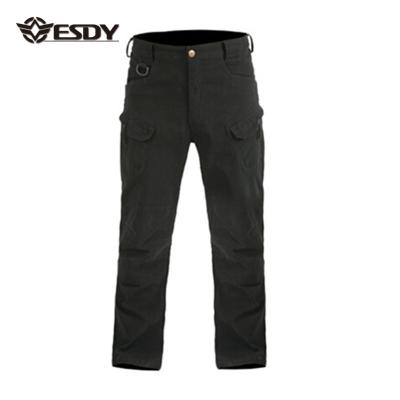 China ESDY Sustainable Black / Green Tactical Pants Men Outdoor Hiking Pants for sale