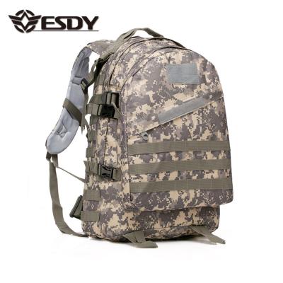 China ESDY 3D Molle Waterproof Tactical Military Bag Camouflage Increase Backpack for sale