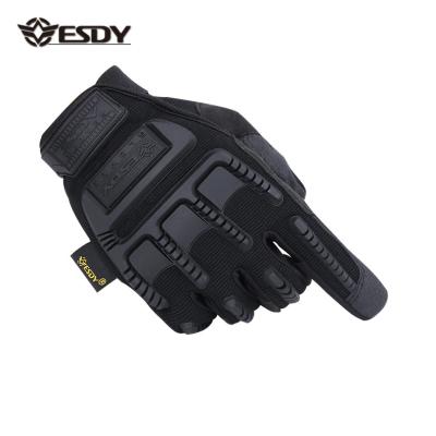 China Polyester / Nylon Outdoor ESDY Shooting Hunting Protective Tactical Mount Gloves for sale