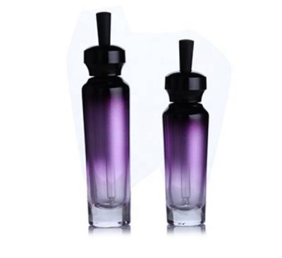 China OEM 30ML 50ML Serum Dropper Bottle Skin Care Essential Oil Press Pump Glass Bottle Lotion Bottle Glass Cosmetic Bottle for sale