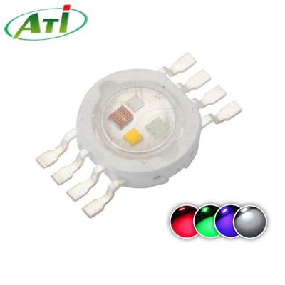 China AlGaInP 8 Legs RGBW 12W Led Chip For RGB Full Color Light for sale