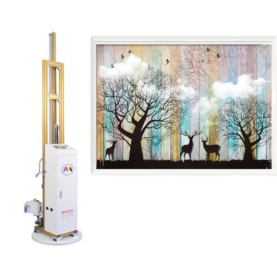 China Hotels Wall Printing Machine Automatic Multicolor 3D Wall Inkjet Printer Decor Wall for sale