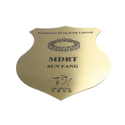 China Customize Stainless Steel SUS304 Label Plate Acid Etching Nameplate For Promotional Gift / Bookmark / Ornament for sale