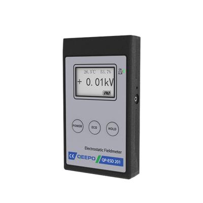 China Resin (ABS+PC) QEEPO QP-ESD201electrostatic Anti-Static High Sensitive Load Digital Static Field Meter for sale