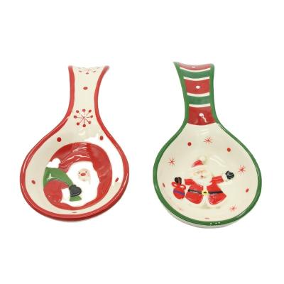 China Best Sustainable Selling Souvenir Ceramic Spoon With CE Certificate Christmas Gifts for sale