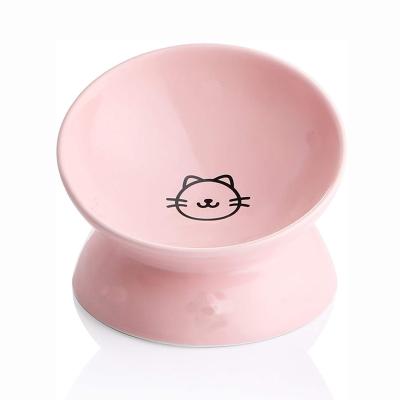 China Sustainable Ceramic Pet Bowls For Dog And Cat Feeder Dish Pet Food Animal Water Bowl Favor Store for sale