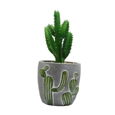 China High Quality Handmade Desktop Flower Vase Cactus Garden Potted Plant Succulent Pots for sale